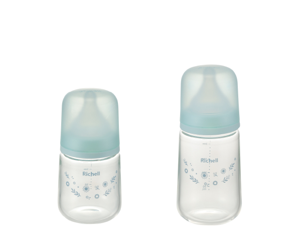 Hanaemi glass baby bottle