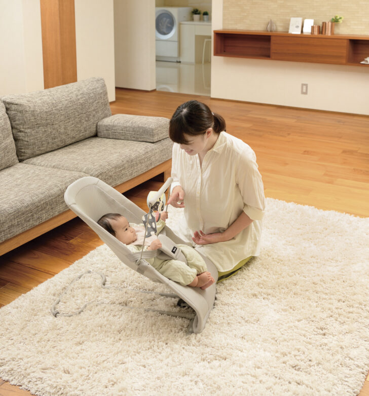 リッチェル バウンサー バウンシングシートN ライトグレー リッチェル バウンシングシートN ライトグレー 1個入 チャイルドシート