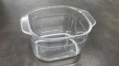 transparent container