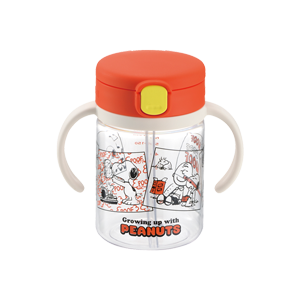 021380 Snoopy Odekake Straw Mug R