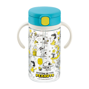 021390 Snoopy Odekake Straw Mug R