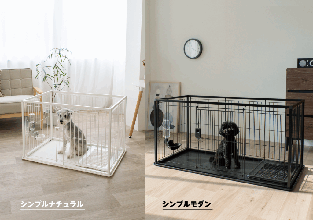 ⭐︎新商品　リッチェル インテリアペットサークル 90-60 ブラック リッチェル リッチェル インテリアペットサークル 90-60