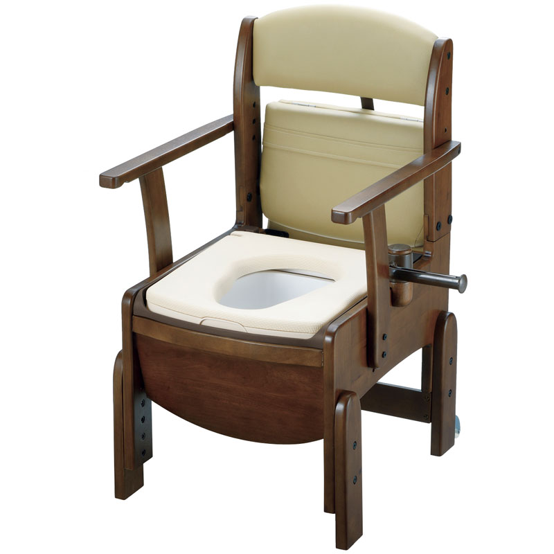 （訳ありセール 格安） 木製トイレ きらく リッチェル【公式】 - コンパクト トイレ関連用品
