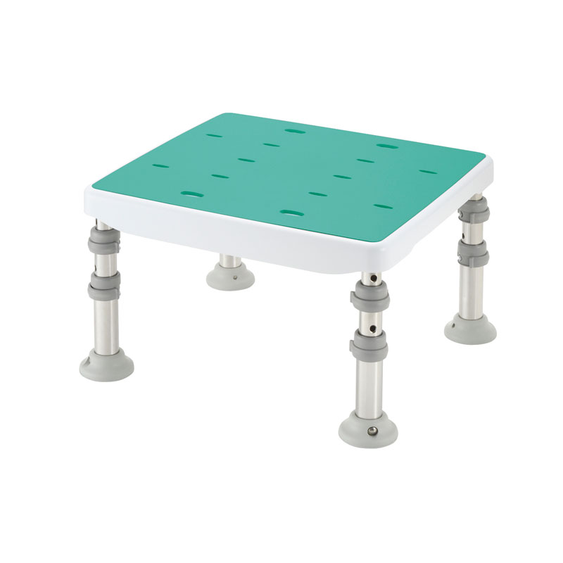 リッチェル すべり止め浴そう台Ｎ（コンパクト） 19204(グリーン) リッチェルすべり止め浴そう台N（防カビプラス