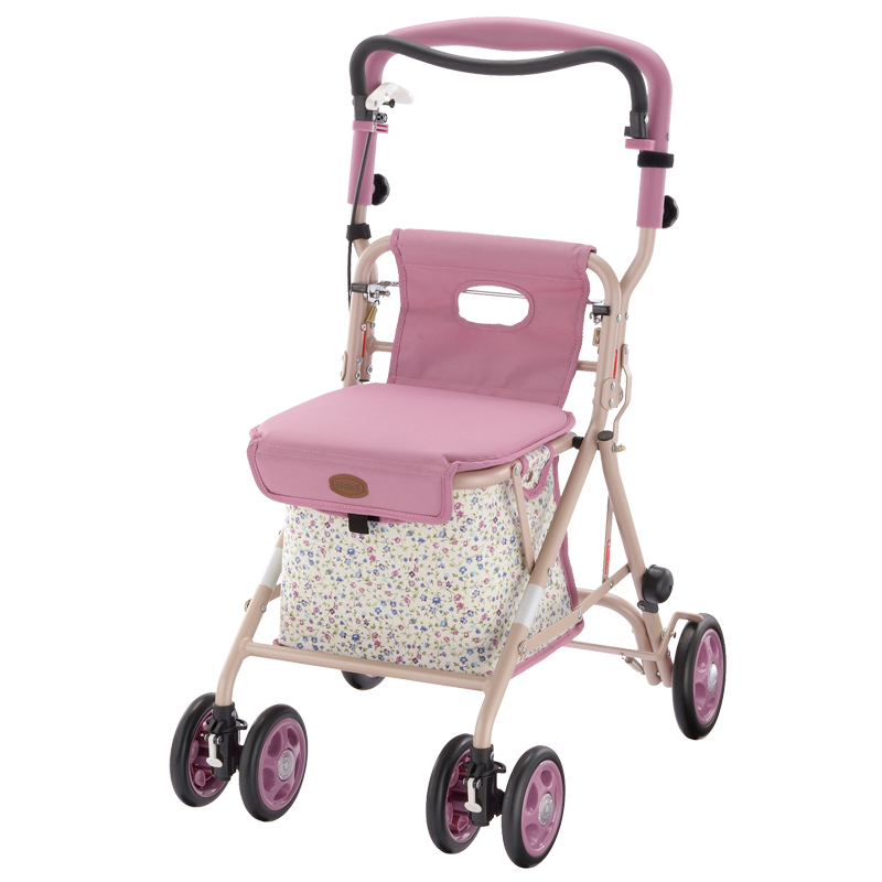 リッチェル サンポルテST ローズ 44191 ショッピングカート 介護用品 リッチェル サンポルテST ローズ 44191 ショッピングカート 介護用品