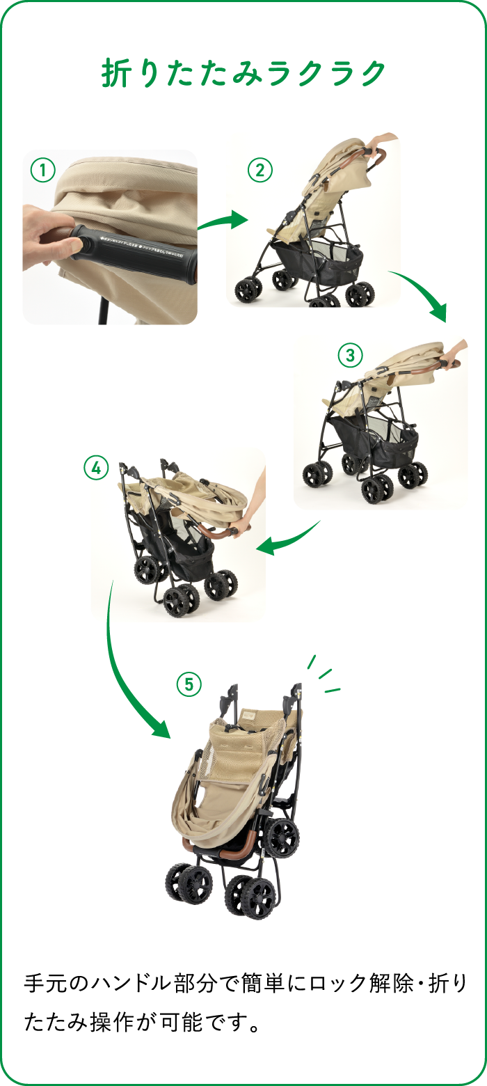 折りたたみラクラク