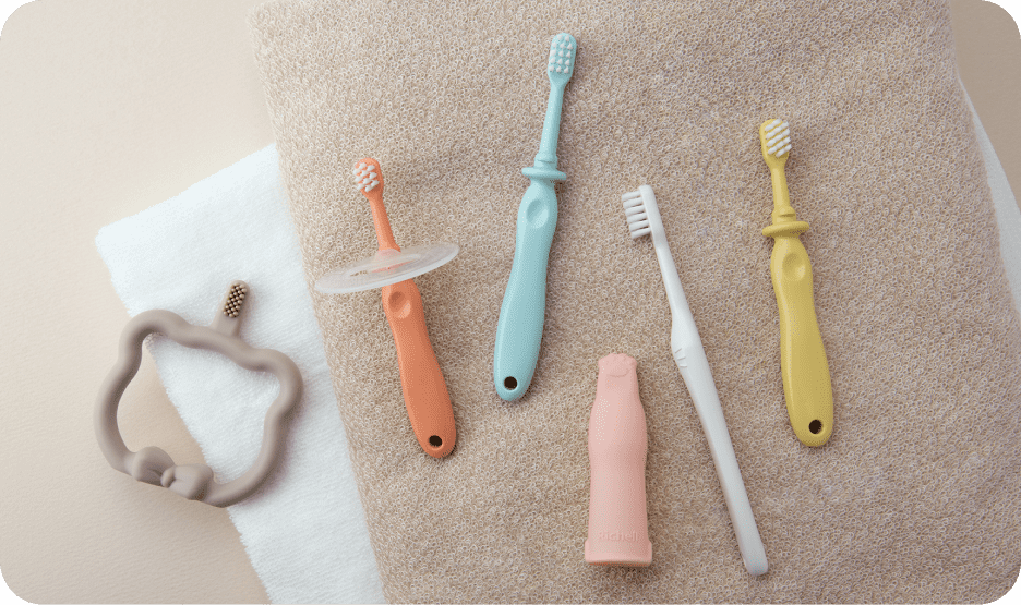 トライつよもち乳歯ブラシシリーズ