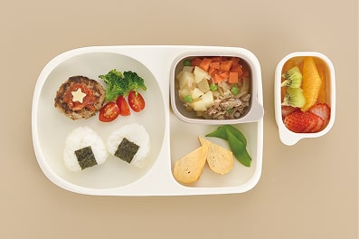 トライシリーズ ひっくり返しを防ぐシリコーン食器