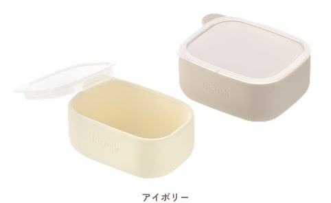 トライ 離乳食小分けシリコーンカップセット アイボリー