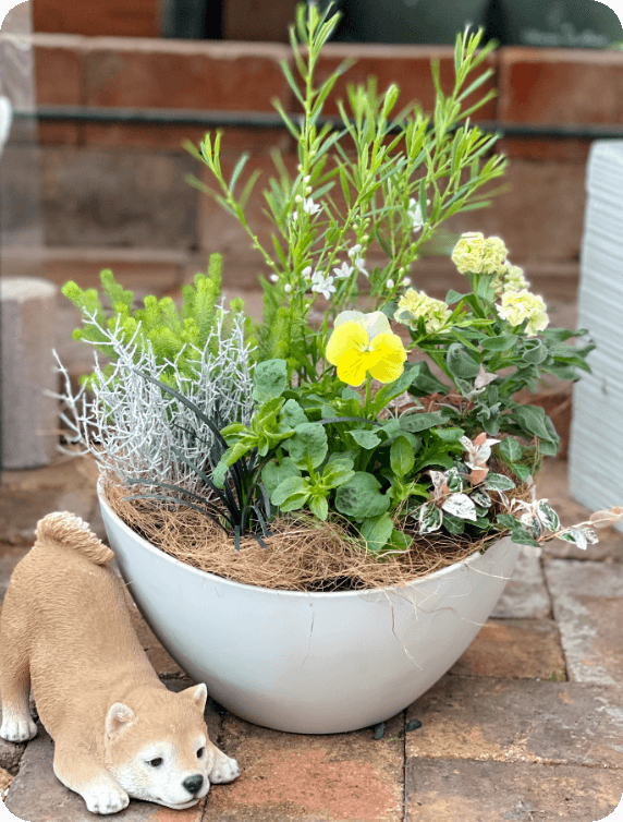 Group planting recipe using Gathering Bowl S