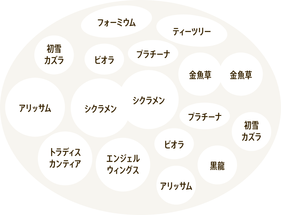 Group planting recipe using Gathering Conical M