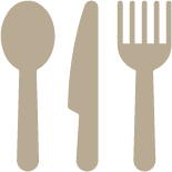 arrange the cutlery