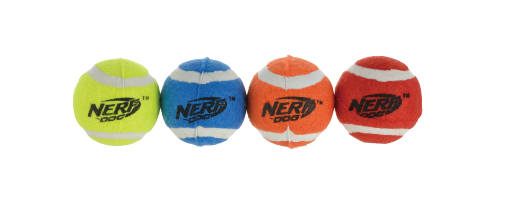 Nerf Dog Tennis Ball 2i(4P)