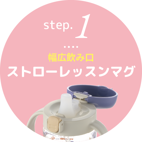 step1 Wide Mouth Straw Lesson Mug