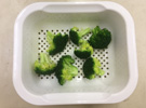 Broccoli after heating