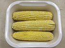 Corn without skin before heating